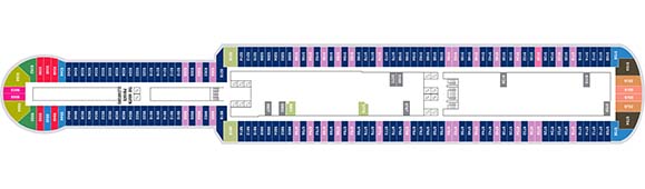 Norwegian Prima Deckplan 9