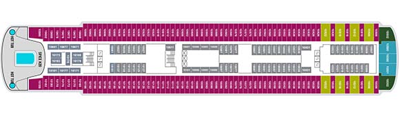 Norwegian Spirit Deckplan 10