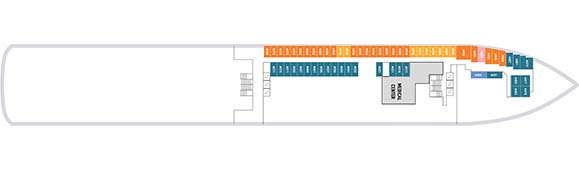 Norwegian Spirit Deckplan 4