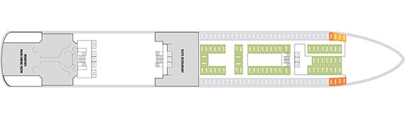 Norwegian Spirit Deckplan 6