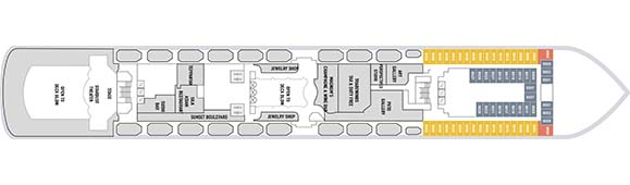 Norwegian Spirit Deckplan 8