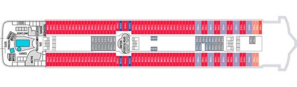 Norwegian Star Deckplan 11