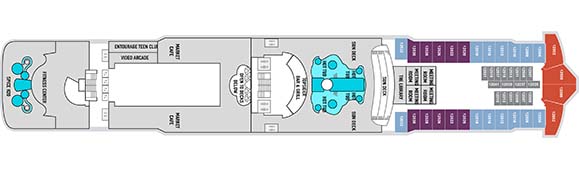 Norwegian Star Deckplan 12