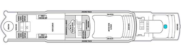 Norwegian Star Deckplan 13