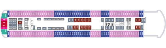 Norwegian Sun Deckplan 10