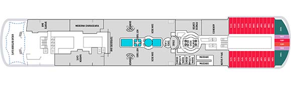 Norwegian Sun Deckplan 11