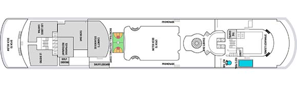 Norwegian Sun Deckplan 12