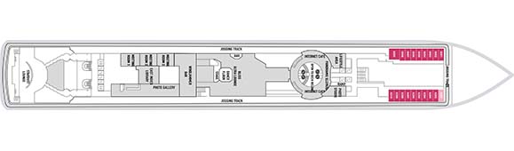 Norwegian Sun Deckplan 6