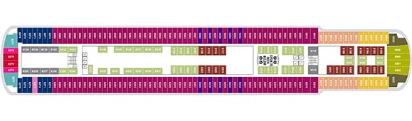 Norwegian Sun Deckplan 8