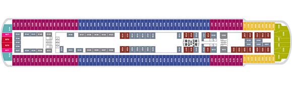 Norwegian Sun Deckplan 9