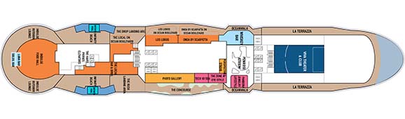 Norwegian Viva Deckplan 8