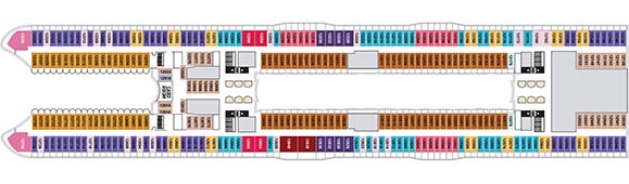 Oasis of the Seas Deckplan 12