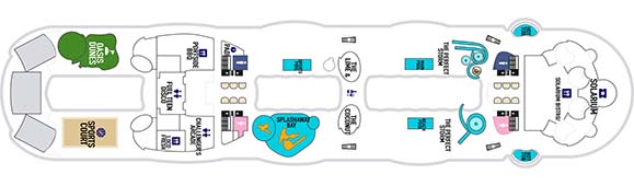 Oasis of the Seas Deckplan 15