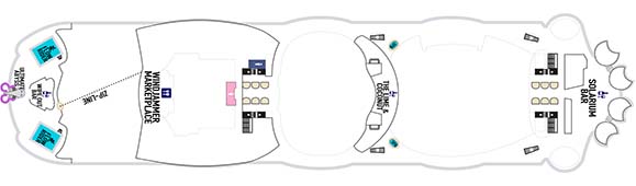 Oasis of the Seas Deckplan 16