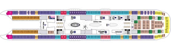 Oasis of the Seas Deckplan 8