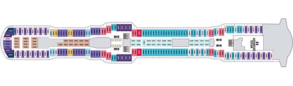 Odyssey of the Seas Deckplan 12