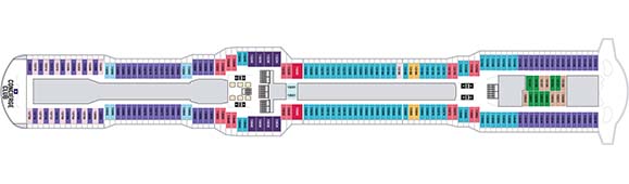 Odyssey of the Seas Deckplan 13