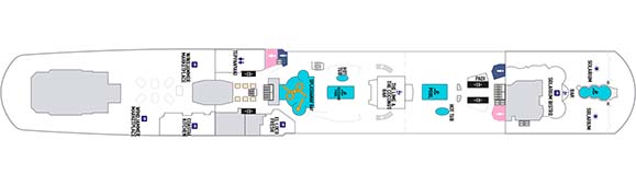 Odyssey of the Seas Deckplan 14