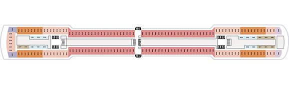 MS Oosterdam Deckplan 5