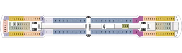 MS Oosterdam Deckplan 7