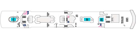 MS Oosterdam Deckplan 9