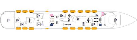 Ovation of the Seas Deckplan 5