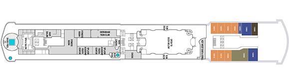 Pride of America Deckplan 12