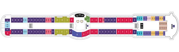 Radiance of the Seas Deckplan 10