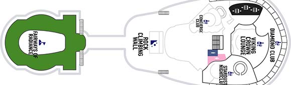 Radiance of the Seas Deckplan 13