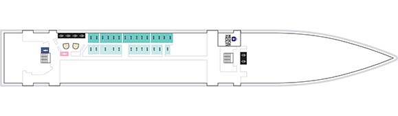 Radiance of the Seas Deckplan 2