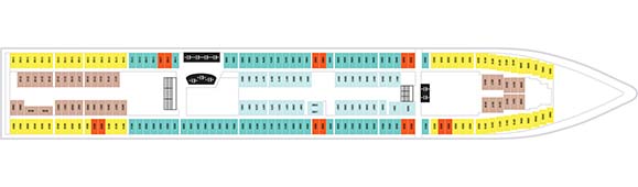 Radiance of the Seas Deckplan 3