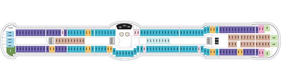 Radiance of the Seas Deckplan 8