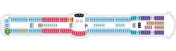 Radiance of the Seas Deckplan 9