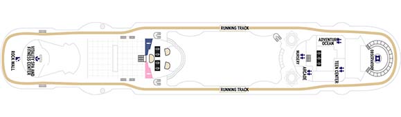 Rhapsody of the Seas Deckplan 10