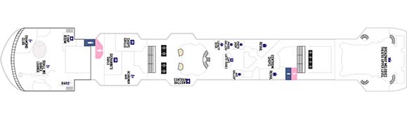 Rhapsody of the Seas Deckplan 6