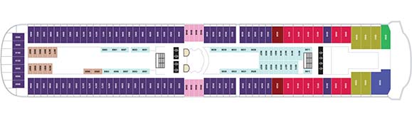 Rhapsody of the Seas Deckplan 8