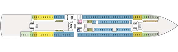 MS Rotterdam Deckplan 1