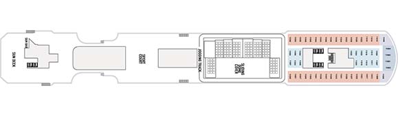 MS Rotterdam Deckplan 11