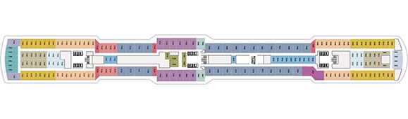 MS Rotterdam Deckplan 7