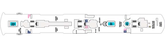 MS Rotterdam Deckplan 9