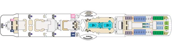 Royal Princess Deckplan 16