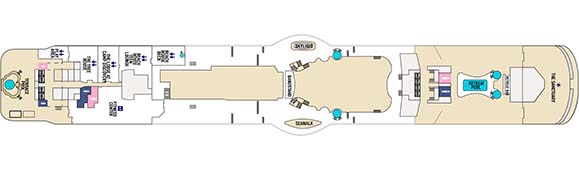 Royal Princess Deckplan 17