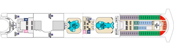 Ruby Princess Deckplan 15