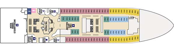 Ruby Princess Deckplan 5