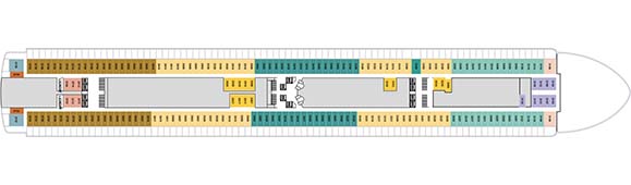 Ruby Princess Deckplan 9