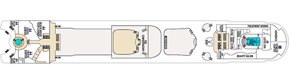 Sapphire Princess Deckplan 15