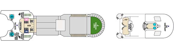 Sapphire Princess Deckplan 16