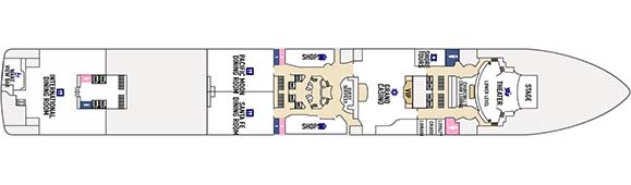 Sapphire Princess Deckplan 6