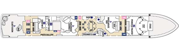 Sapphire Princess Deckplan 7