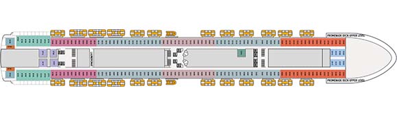 Sapphire Princess Deckplan 8